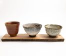 Set of Three Small Footed Cups Online Sale