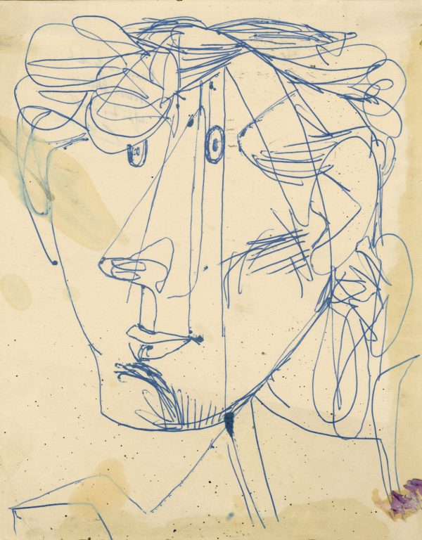 Untitled (Head of a Man) Fashion