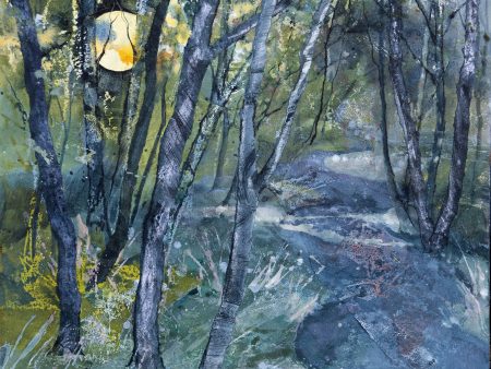 Woodland Walk by Moonlight Online now