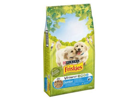 PURINA FRISKIES VITAFIT JUNIOR Pollo Pienso para Perros Cachorros 18Kg Online now