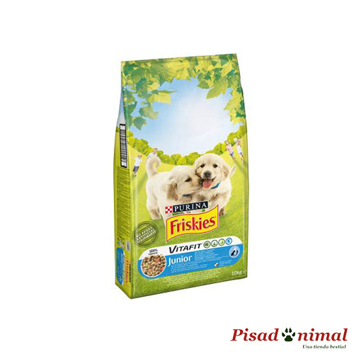 PURINA FRISKIES VITAFIT JUNIOR Pollo Pienso para Perros Cachorros 18Kg Online now