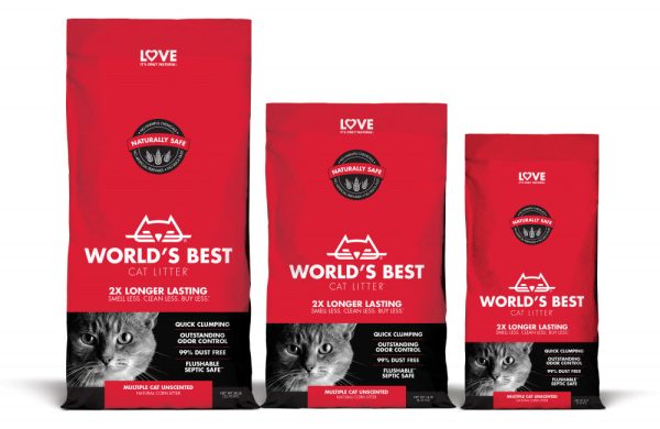 World s Best Multiple Cat Clumping Formula Cat Litter Cheap