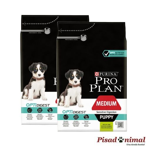 PURINA PRO PLAN MEDIUM OPTIDIGEST CORDERO Pienso Cachorros Medianos on Sale