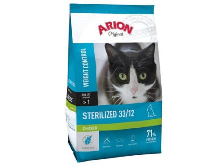 ARION Original Sterilized Weight Control 33 12 Pienso gatos Pollo Cheap