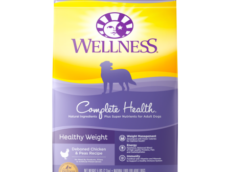 Wellness Complete Health Natural Healthy Weight Chicken and Peas Recipe Dry Dog Food Discount