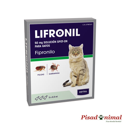 LIFRONIL Pipeta Antiparasitarias Spot-On para Gatos Online now