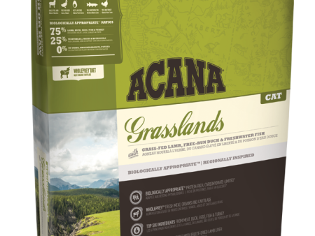 ACANA Grasslands Recipe Dry Cat Food Hot on Sale