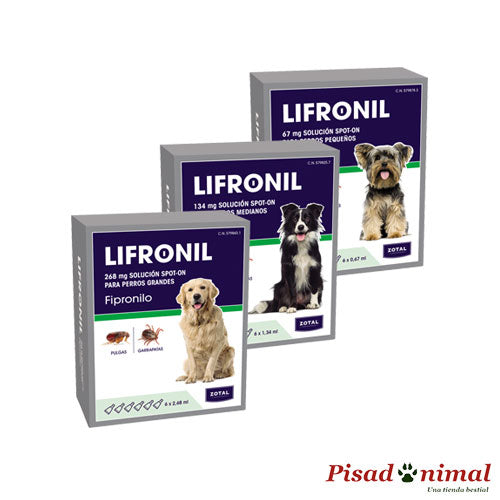 LIFRONIL Pipetas Antiparasitarias Spot-On para Perros Online