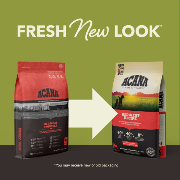 ACANA Red Meat Recipe Dry Dog Food Discount