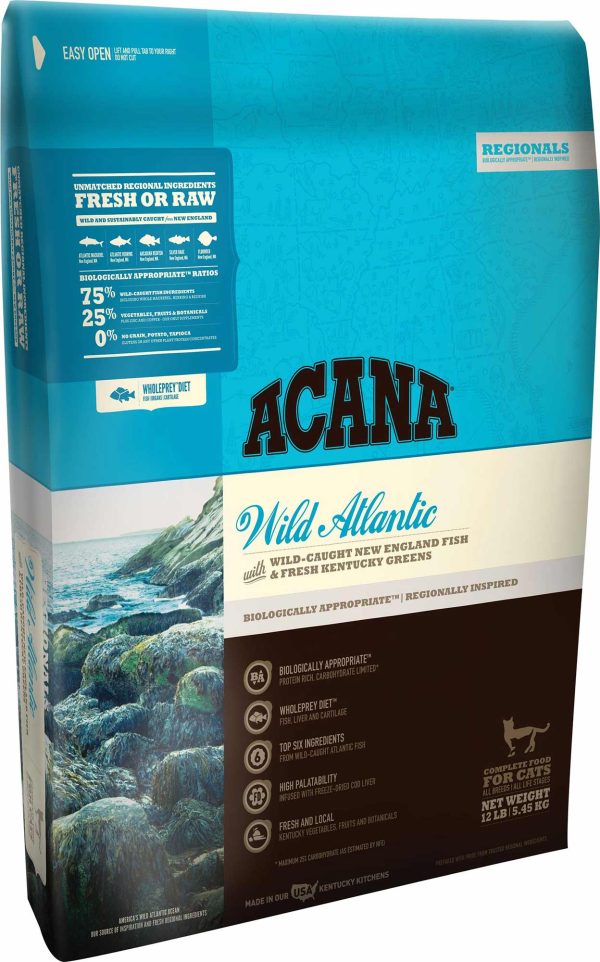 ACANA Wild Atlantic Recipe Dry Cat Food Hot on Sale