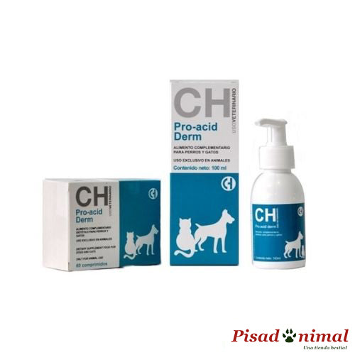 PRO-ACID DERM Suplemento Cuidado Piel Mascotas Discount