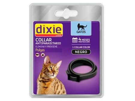 DIXIE Collar Antiparasitario Anti Pulgas y Garrapatas para Gatos Discount