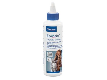 VIRBAC EPIOTIC Gotas 125 ml Limpiador de Oídos Perros y Gatos For Discount