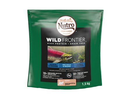 Pienso NUTRO Wild Frontier Salmón, Pescado Blanco 1,5 kg para Gatitos Online Sale