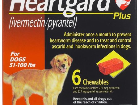 Heartgard Plus up to 51-100lbs For Cheap