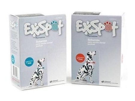 Pipetas EXSPOT Perros Anti pulgas, garrapatas, piojos y flebotomos Discount