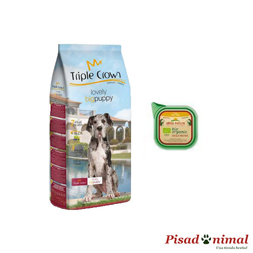 Pienso TRIPLE CROWN LOVELY BIG PUPPY 15Kg para Cachorros de Raza Grande Online now