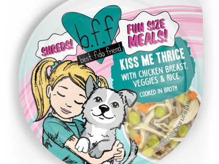 Weruva Bff Fun Size Meals Kiss Me Thrice 2.75-oz. Cups Case of 12 Discount