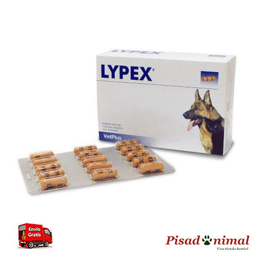 VETPLUS Lypex 60 Cápsulas para Perros y Gatos Hot on Sale