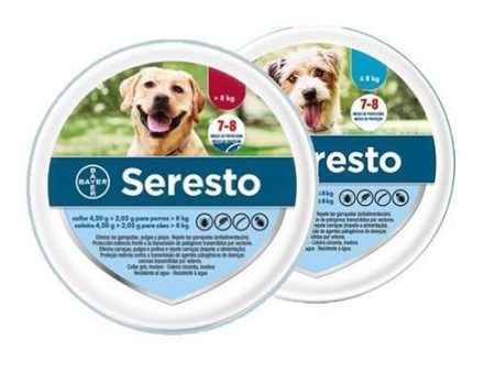 SERESTO BAYER Collar Anti Pulgas, Garrapatas y Piojos para Perros For Cheap