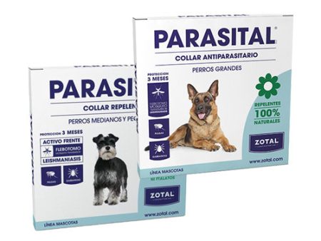 PARASITAL Collar Antiparasitario para Perro Varios Tamaños Online Sale