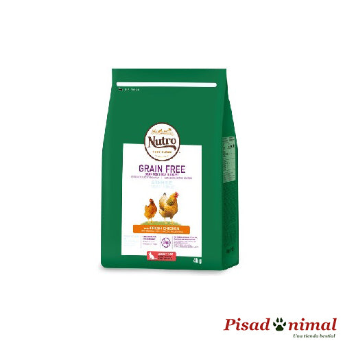 Pienso NUTRO Grain Free Pollo para Gatos Esterilizados Online now