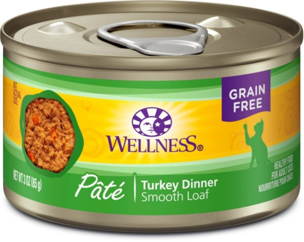 Wellness Complete Health Natural Grain Free Turkey Pate Wet Canned Cat Food Online Sale