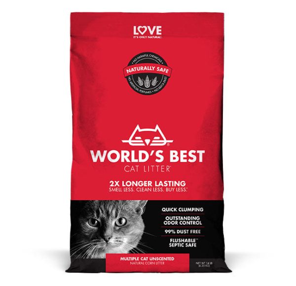 World s Best Multiple Cat Clumping Formula Cat Litter Cheap