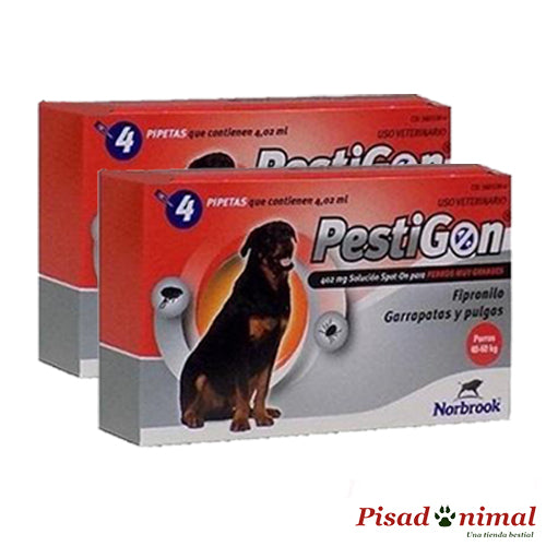 PESTIGON Pipetas Perros Razas Gigantes 40-60 Kg Anti Pulgas y Garrapatas For Discount