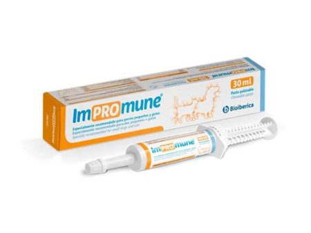 IMPROMUNE Pasta Optimiza Respuesta Inmunitaria Mascotas 30 ml Online now