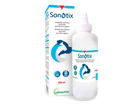 SONOTIX Limpiador Auricular Perros y Gatos 120 ml Hot on Sale