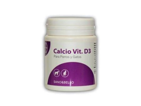 VITAMINA D3 BAYER Calcio para Perros y Gatos 60 comp. Discount