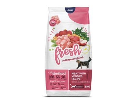 ANC FRESH MEDITERRANEAN BLEND CAT STERILISED Pienso Gatos Esterilizados Cheap