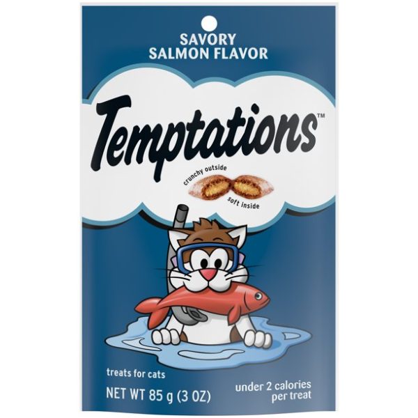 Temptations 3oz C Savory Salmon For Cheap