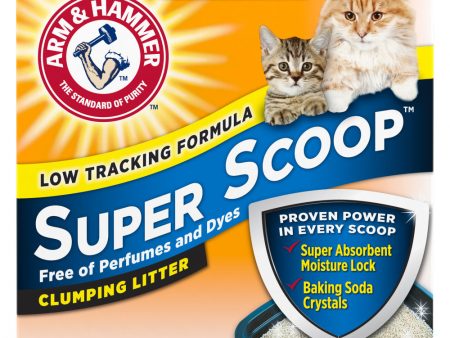 Arm & Hammer Super Scoop Unscented Clumping Litter Online Sale