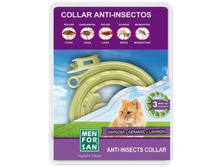 MENFORSAN Collar Antiparasitario Natural para Gatos Online Hot Sale