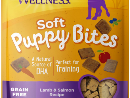 Wellness Soft Puppy Bites Lamb & Salmon Recipe Dog Treats Online Sale