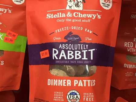 S&C D FD Absolutely Rabbit Patties 5.5oz Supply