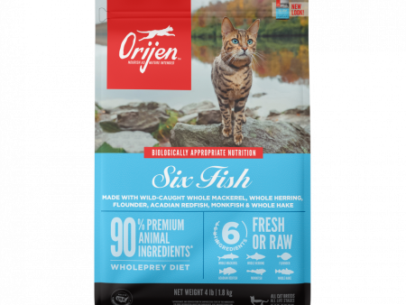 ORIJEN Six Fish Dry Cat Food For Discount