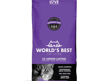 World s Best Lavender Scented Multiple Cat Clumping Formula Cat Litter For Sale