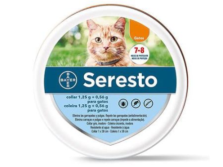 SERESTO BAYER Collar Anti Pulgas y Garrapatas para Gatos For Discount