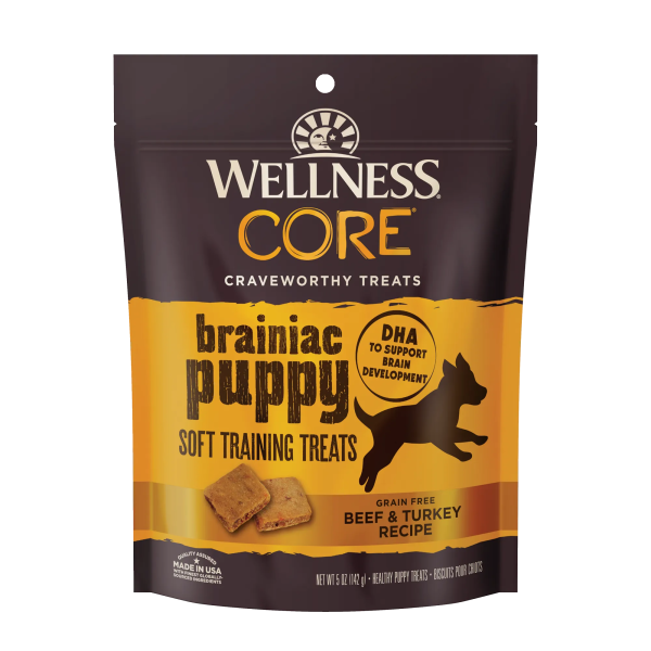 Wellness Core Puppy Training Treats Beef and Turkey 4oz on Sale