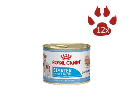 ROYAL CANIN STARTER MOUSSE MOTHER AND BABYDOG para Perros 12x195gr Online Hot Sale