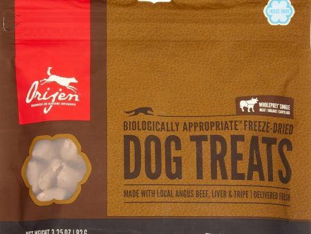 Orijen Freeze Dried Angus Beef Dog Treats Supply