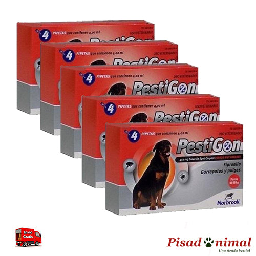 PESTIGON Pipetas Perros Razas Gigantes 40-60 Kg Anti Pulgas y Garrapatas For Discount