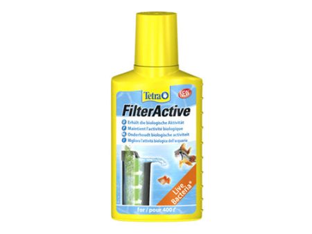 TETRA FILTER ACTIVE Cultivo de Bacterias para Limpieza de Acuarios Sale