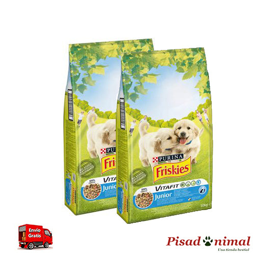 PURINA FRISKIES VITAFIT JUNIOR Pollo Pienso para Perros Cachorros 18Kg Online now