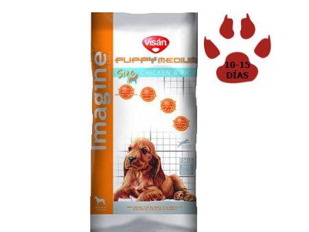 IMAGINE MEDIUM PUPPY & JUNIOR POLLO y ARROZ Pienso para Cachorros Medianos For Discount