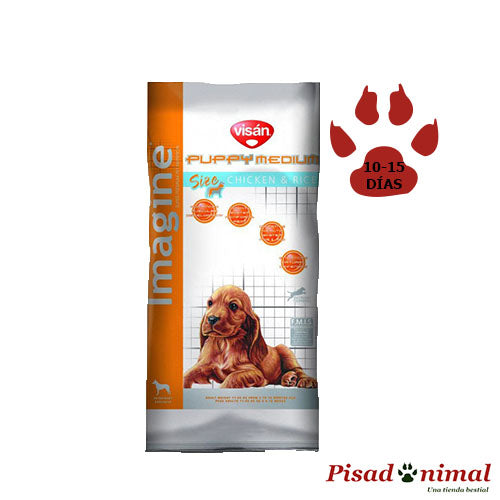 IMAGINE MEDIUM PUPPY & JUNIOR POLLO y ARROZ Pienso para Cachorros Medianos For Discount