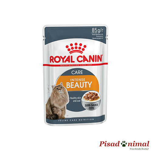 Salsa ROYAL CANIN INTENSE BEAUTY Cuidado Pelaje Gatos 12x85gr Sale